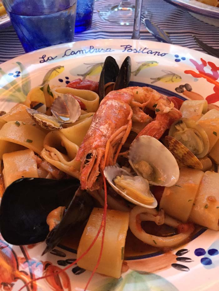 best places to eat in Positano - La Cambusa