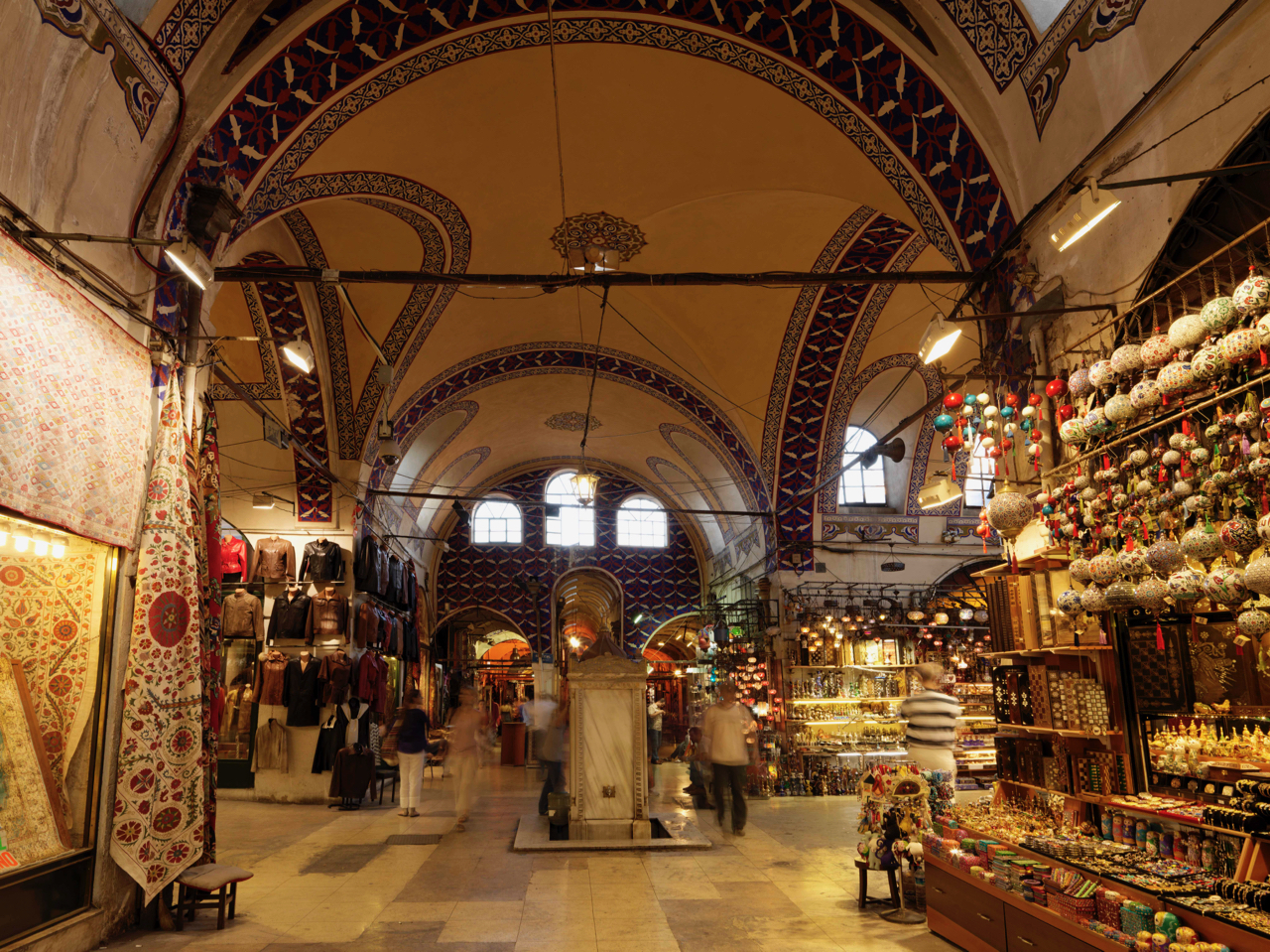 Shop to you drop in Istanbul's Grand Bazaar.