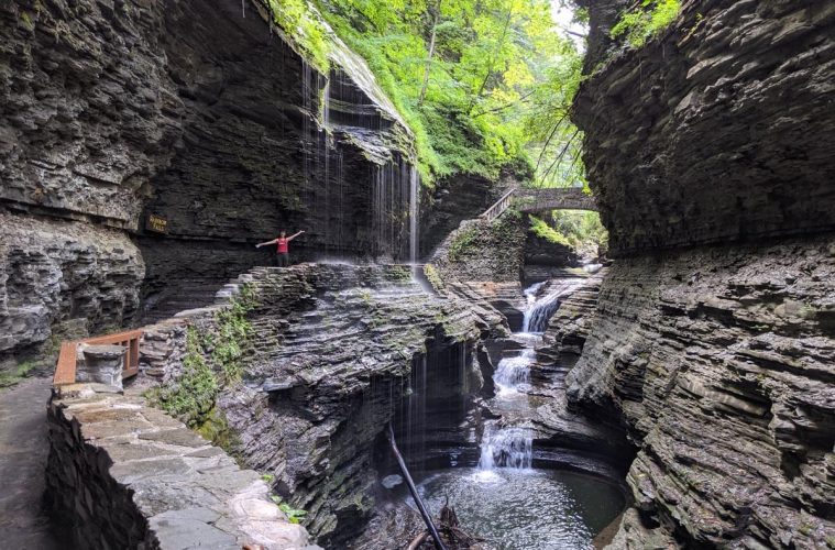 Waterfalls at Watkins Glen State Park